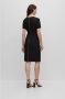 Boss Knielange jurk met deelnaden model 'Damaisa' - Thumbnail 2
