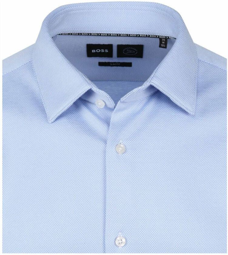 Hugo Boss Formeel overhemd Blauw Heren