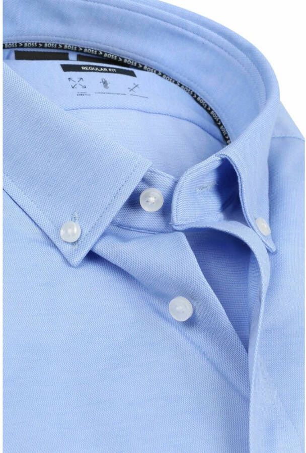 Hugo Boss Formeel overhemd Blauw Heren