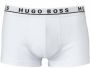 Hugo Boss Set van 3 Logo Taille Stretch Shortys White Heren - Thumbnail 7