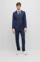 Hugo Boss Single Breasted Suits Blauw Heren - Thumbnail 2