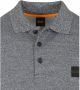 Hugo Boss polo slim fit donkerblauw geprint katoen - Thumbnail 5