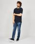 Hugo Boss Korte Mouw Donkerblauwe Poloshirt Blue Heren - Thumbnail 2