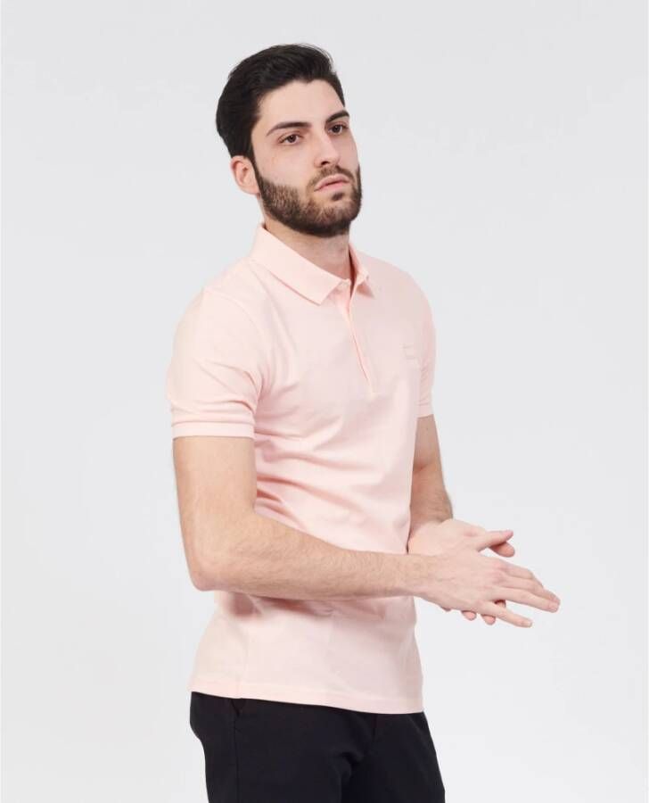 Hugo Boss Polo Shirt Roze Heren