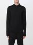 Hugo Boss Luxe Wollen Trui met Knoopsluiting Black Heren - Thumbnail 2