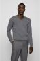 Hugo Boss Gebreide kleding met V-hals Grijs Heren - Thumbnail 2