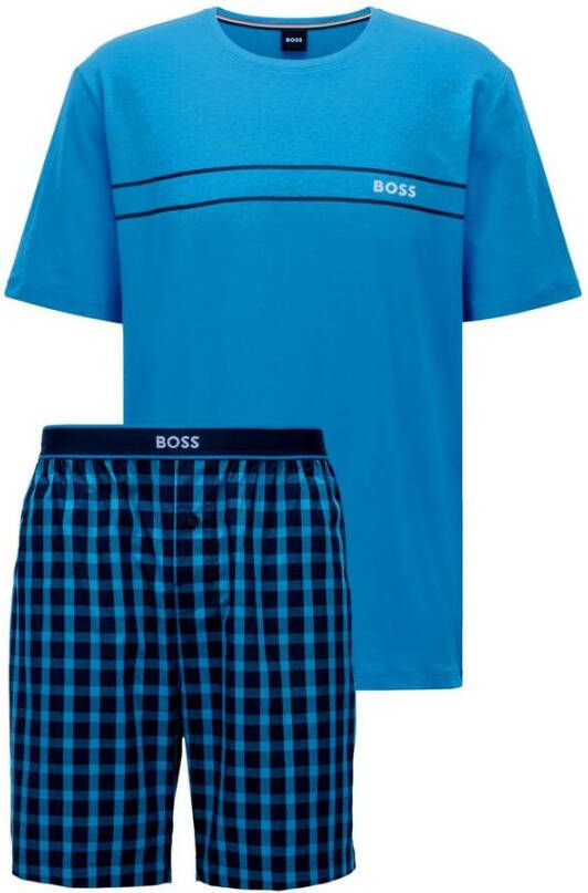 Hugo Boss Pyjama Blauw Heren