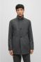 Hugo Boss relaxed fit mantel Grijs Heren - Thumbnail 2