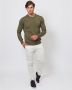 Boss Gebreide pullover van scheerwol met labelstitching model 'Botto' - Thumbnail 13
