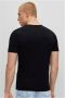 Boss Katoenen T-shirts 3-pack Regular Fit V-hals Logo Borduursel Black Heren - Thumbnail 5