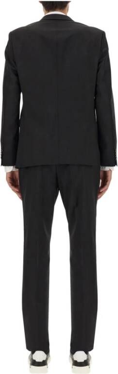 Hugo Boss Single Breasted Suits Zwart Heren