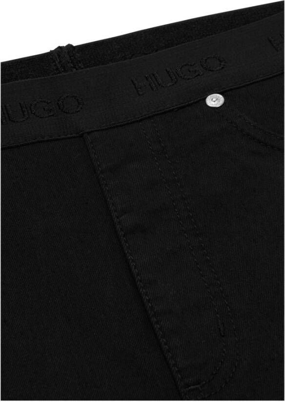 Hugo Boss Slim-fit Trousers Zwart Dames
