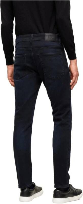 Hugo Boss Slim Fit Zachte Italiaanse Denim Jeans Blauw Heren