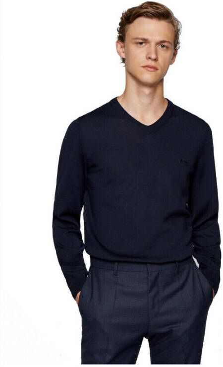 Hugo Boss Sweatshirt Blauw Heren
