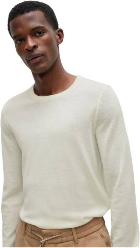 Hugo Boss Sweatshirt Wit Heren