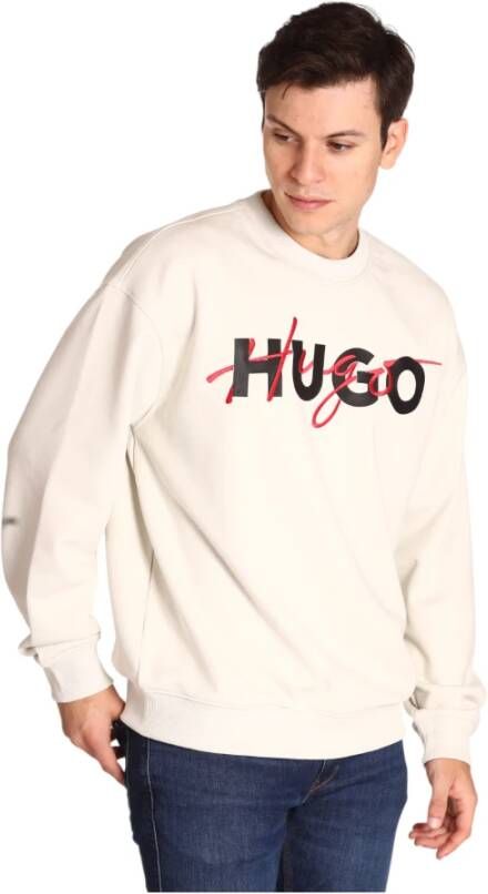 Hugo Boss Sweatshirt Beige Heren