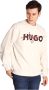 Hugo Boss Beige Sweatshirt met Lange Mouwen en Print Beige Heren - Thumbnail 4