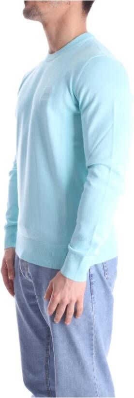 Hugo Boss Sweatshirts Blauw Heren