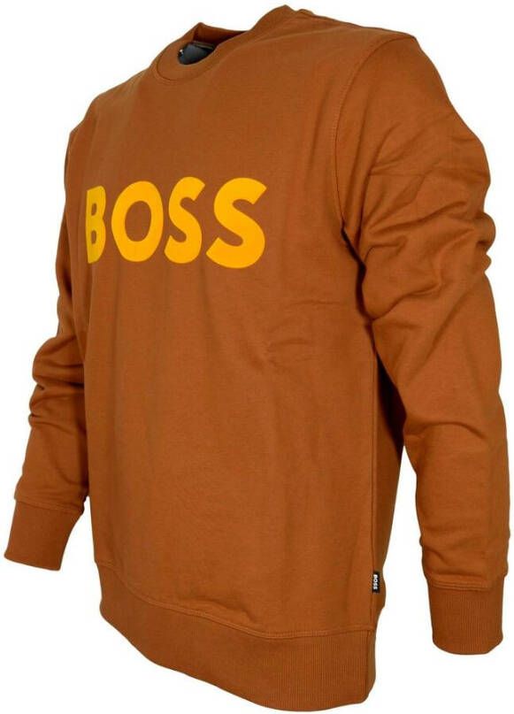 Hugo Boss Sweatshirt Bruin Heren