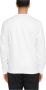 Boss Logo Crew-neck Sweatshirt van Biologisch Katoen White Heren - Thumbnail 2