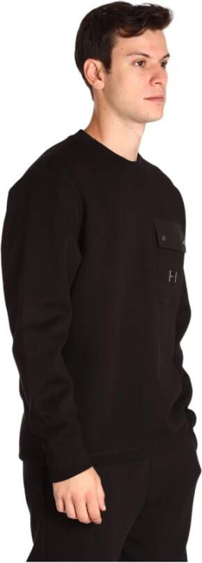 Hugo Boss Sweatshirt Zwart Heren