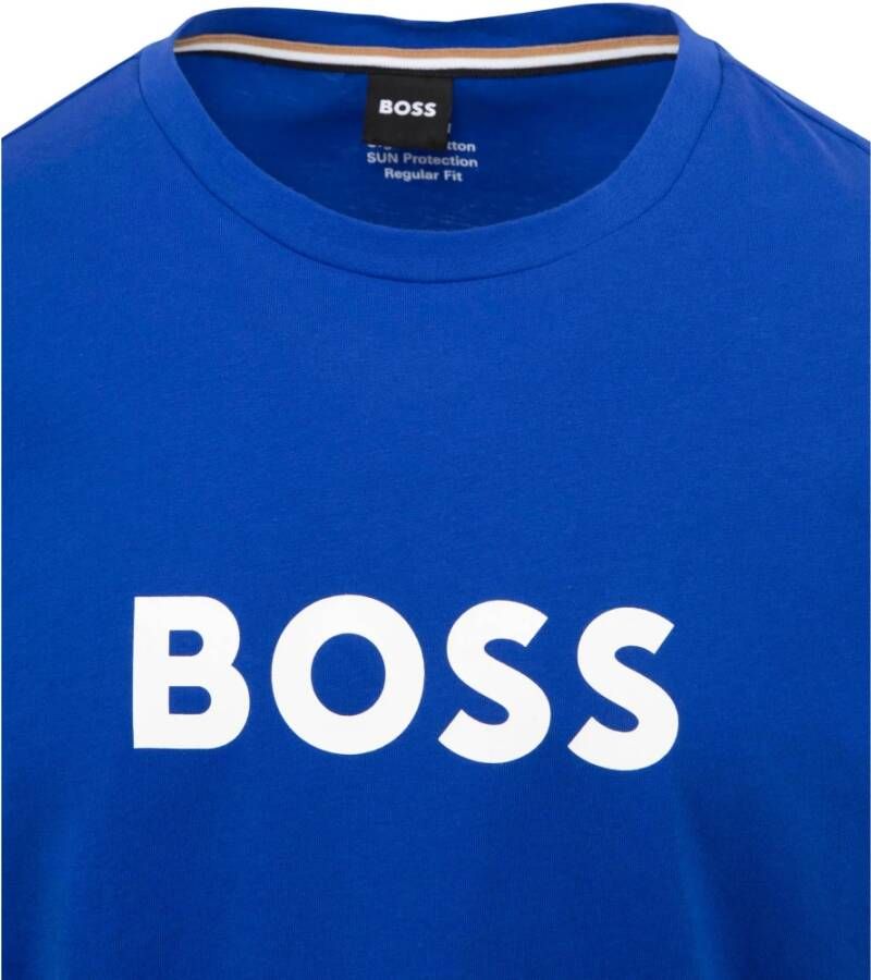 Hugo Boss T-shirt Blauw Heren