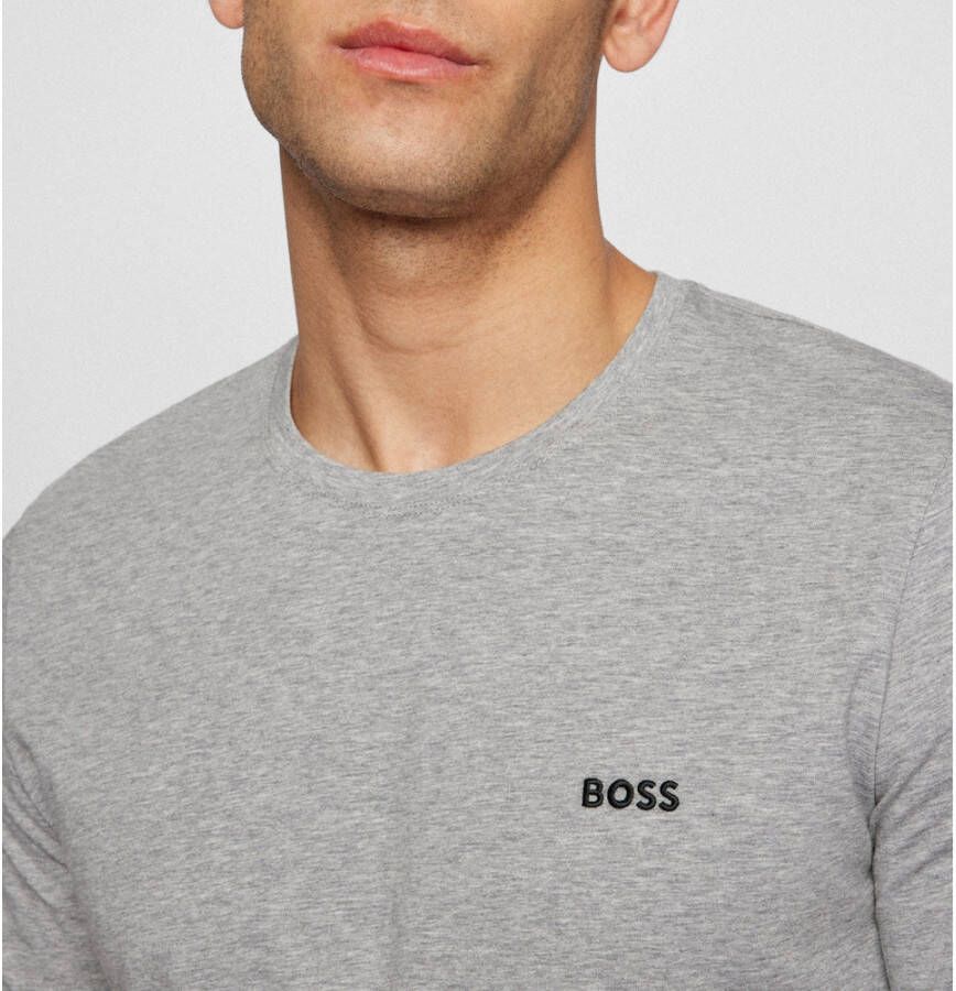 Hugo Boss Mix; match ss t-shirt grijs Heren