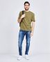 Hugo Boss Heren Stijlvolle Biologisch Katoenen T-shirt Green Heren - Thumbnail 3