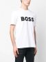 Boss T-shirt met applicatie met labelstitching model 'Tiburt' - Thumbnail 6
