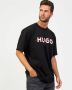 Hugo Boss Heren Zwart Print T-shirt Black Heren - Thumbnail 5