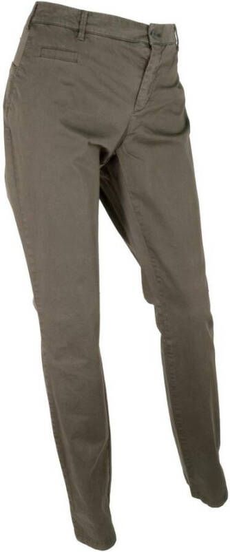 Hugo Boss Slim-fit broek Groen Dames