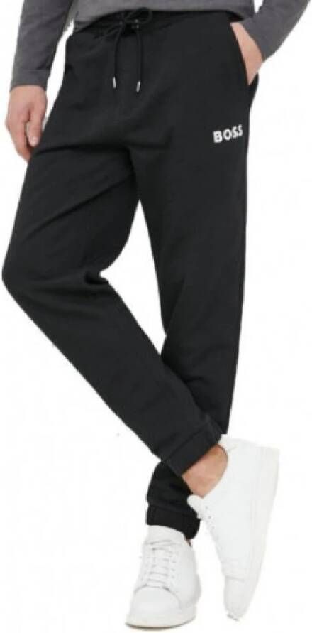 Hugo Boss Trousers Zwart Heren