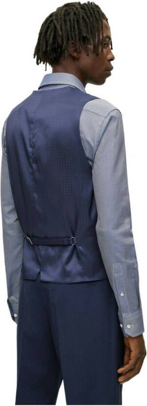 Hugo Boss Pak Vest Blauw Heren