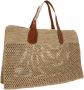 Ibeliv Natuurlijke Raffia Handtas Havana Stijl Beige Dames - Thumbnail 2