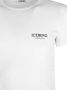 Iceberg Aansluitend Ronde Hals T-shirt White Heren - Thumbnail 3