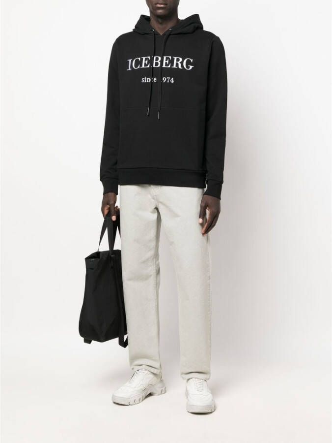 Iceberg Hoodie 22i i1p 0e060 6300 9001 Zwart Heren