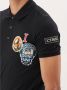 Iceberg Looney Tunes Small Patch Polo Black Heren - Thumbnail 4