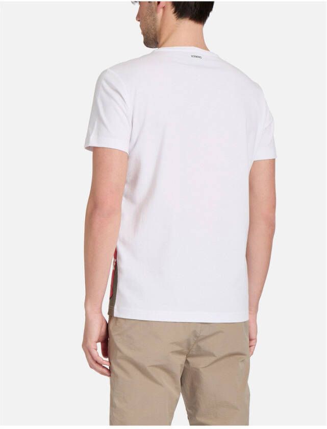 Iceberg T-Shirt Wit Heren
