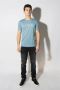 Iceberg Heritage Logo T-shirt lichtblauw 23E I1P 0F014 6301 6373 Blauw Heren - Thumbnail 3