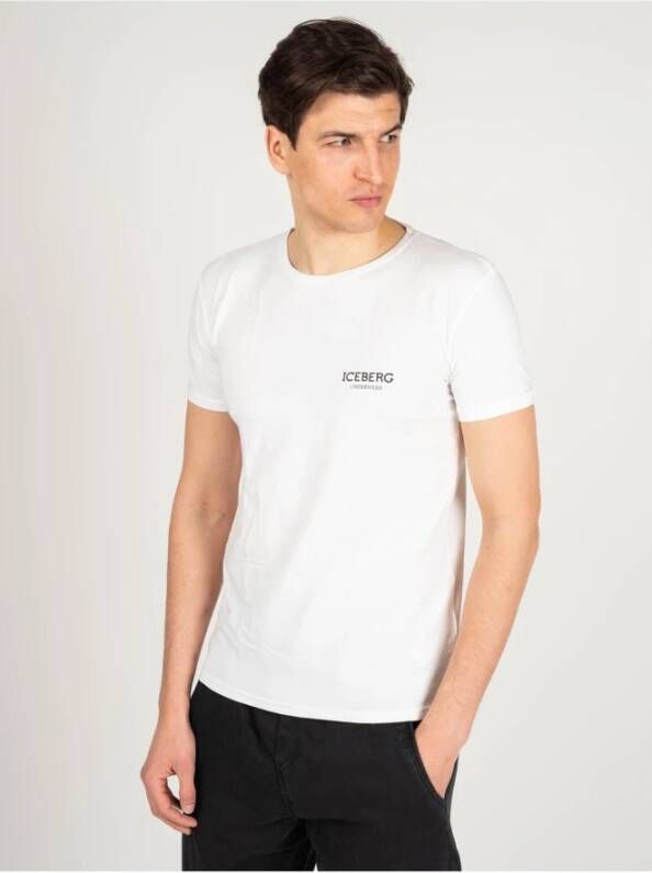 Iceberg T-Shirts Wit Heren