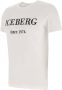 Iceberg T-shirt Wit 23E I1P F014 6301 1101 Wit Heren - Thumbnail 4