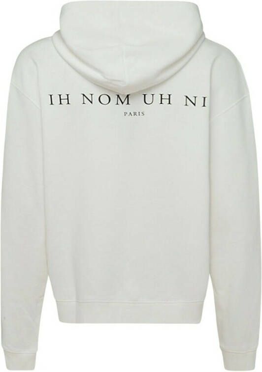 IH NOM UH NIT Hoodies Wit Heren