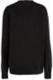 IH NOM UH NIT Round-neck Knitwear Zwart Dames - Thumbnail 2