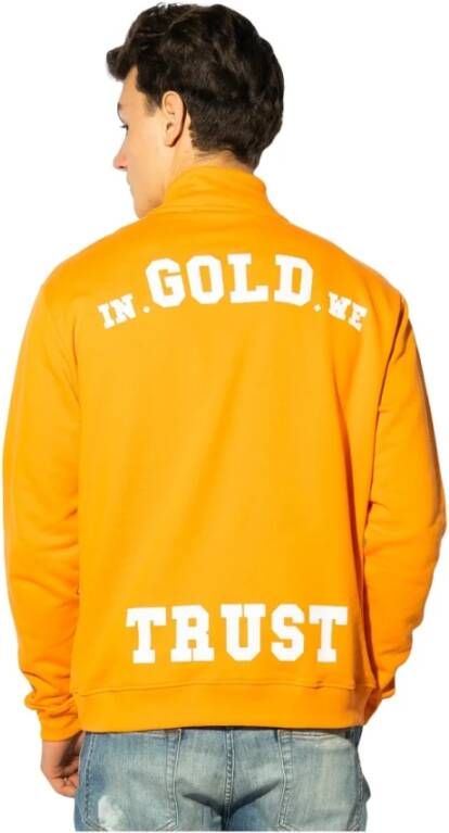 In Gold We Trust Sweatshirts Oranje Heren