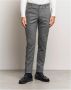 Incotex Cheviot Grijze Slim Fit Wol en Zijden Broek Grijs Heren - Thumbnail 2