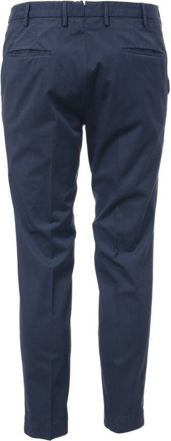 Incotex Katoenen broek Blauw Heren