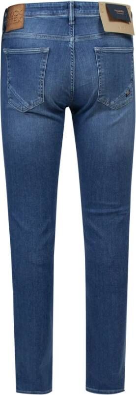 Incotex Jeans Blauw Heren