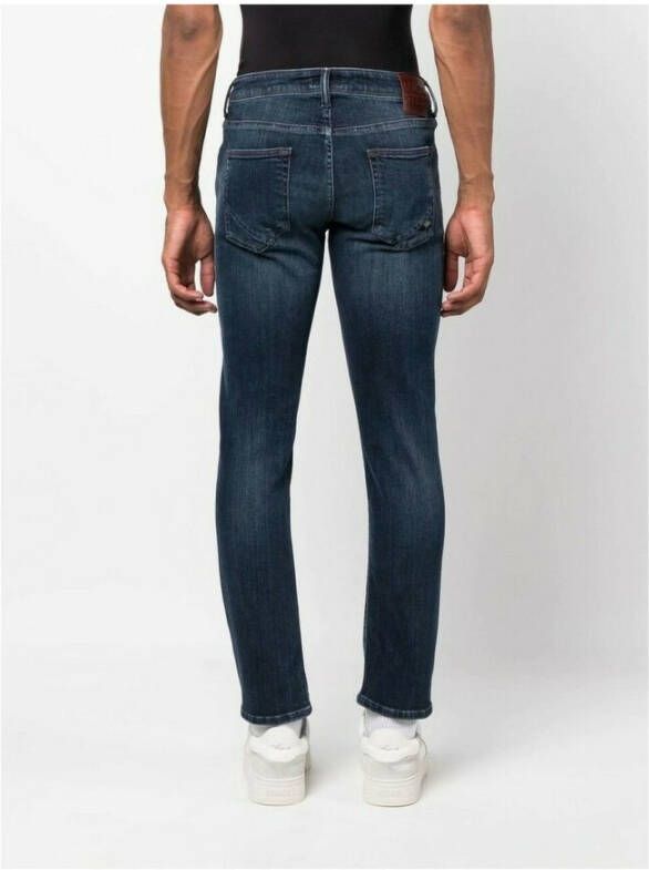 Incotex Jeans Blauw Heren
