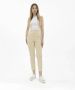Incotex Leather Trousers Beige Dames - Thumbnail 2