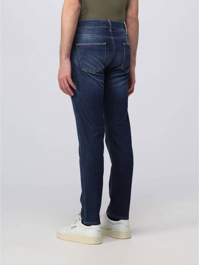 Incotex Slim-fit Jeans Blauw Heren